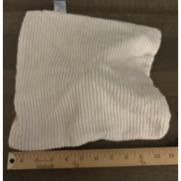 Meddy Teddy Brown Bear Lovey Ribbed Plush Baby Toy Doll Security Blanket - Picture 9 of 16